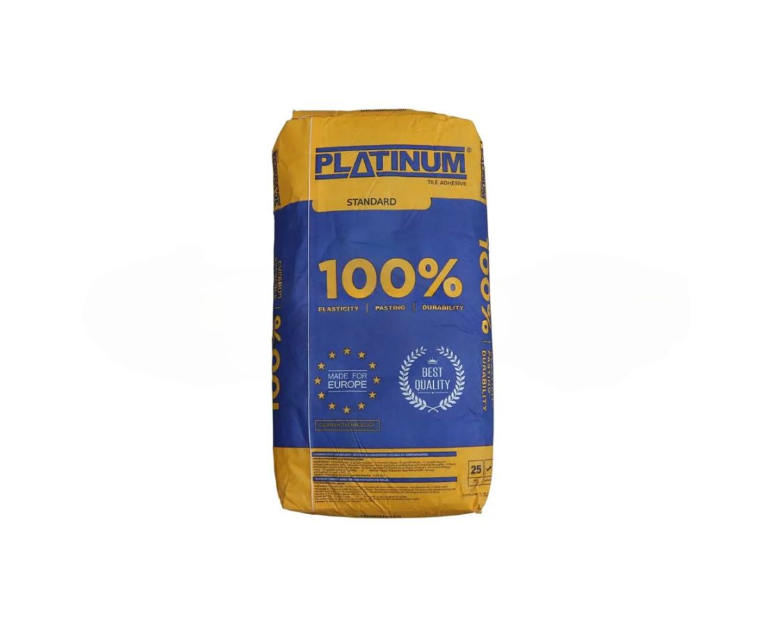 PLATINIUM სტანდარტი 25კგ — წებოცემენტი